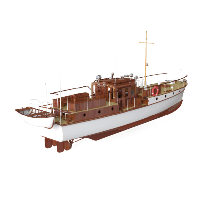 Modèle de bateau en bois téléc - Model Kit Yacht avis et prix